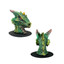 Big Green Dragon Bust - Backflow - Incense Burner