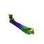 Incense Burner Multi Colored Dragon - 2866