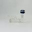  Mini Waterpipe Trumpet - 3 Inches - Heavy Clear 