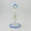 9 Inches - Waterpipe With Bell Showerhead Perc - RH-168-BLUE WHITE