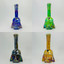 Soft Glass Vader Waterpipe - 12 Inches - GR-Y-87