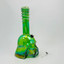 Soft Glass Vader Waterpipe - 12 Inches - GR-Y-87-SG