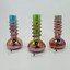 8 Inches - Soft Glass Waterpipe - GR-Y-36 - Assorted Color