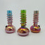 8 Inches - Soft Glass Waterpipe - GR-Y-36 - Assorted Color