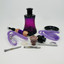 Luxor - 27 Inches - Shisha Hookah With Double Ceramic Egg and Double Ball Pearl Deco - 2 Hose - NP21-34-PURPLE