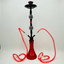 Luxor - 27 Inches - Shisha Hookah Beaker Vase With Double Disco Ball and Pearl Deco - 2 Hose - NP21-24