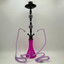 Luxor - 27 Inches - Shisha Hookah Beaker Vase With Double Disco Ball and Pearl Deco - 2 Hose - NP21-24