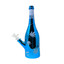 Dabtized - Champagne Bottle - 12 Inches - Waterpipe-Turquoise