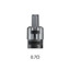 Voopoo - ITO Cartridge - 2 Pieces Per Pack - Black-0.7 Ohm