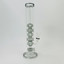 13 Inches - Waterpipe Straight Swiss Cheese With Showerhead Perc - RH-207-GREY