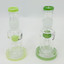 Helios Glass - Straight Waterpipe With Jellyfish Perc 