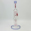 Aleaf - The Double Ripple - Double Can Perc Tube - Waterpipe - 14.6 Inches - AL6186-PINK