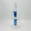 Aleaf - The Double Ripple - Double Can Perc Tube - Waterpipe - 14.6 Inches - AL6186-BLUE-D
