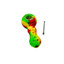 Silicone Handpipe With Glass Bowl and Dabber - 4 Inches