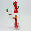 Waterpipe 8 Inch With Bonsai and Bird Perc (Wp-3384) 