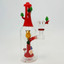 Waterpipe 8 Inch With Bonsai and Bird Perc (Wp-3384) 