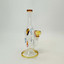 Donut Waterpipe With Barrel Perc - 9 Inch - Rh-260 - WPAG304