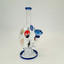 Donut Waterpipe With Barrel Perc - 9 Inch - Rh-260 - WPAG304