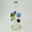 Donut Waterpipe With Barrel Perc - 9 Inch - Rh-260 - WPAG304