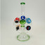 Donut Waterpipe With Barrel Perc - 9 Inch - Rh-260 - WPAG304
