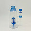 Waterpipe With Fancy Perc - 7 Inch - Rh-284 - WPAG306