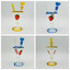 Drink Martini Waterpipe - 8 Inch - Assorted - WPAG314 - Price Per Piece
