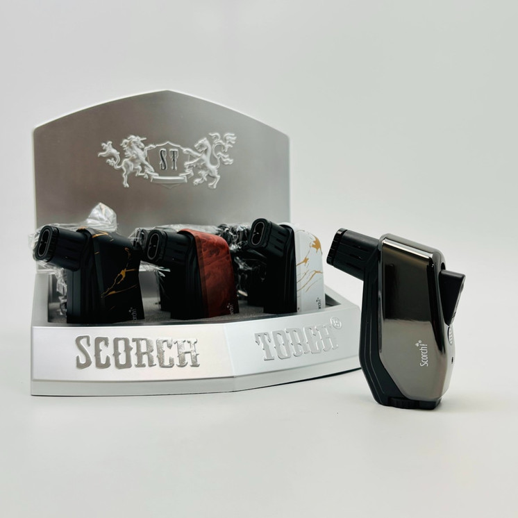 Scorch Torch 2T 45 Degree Torch - Wook Like Finish - 9 Counts Per Display - 61785 - Assorted