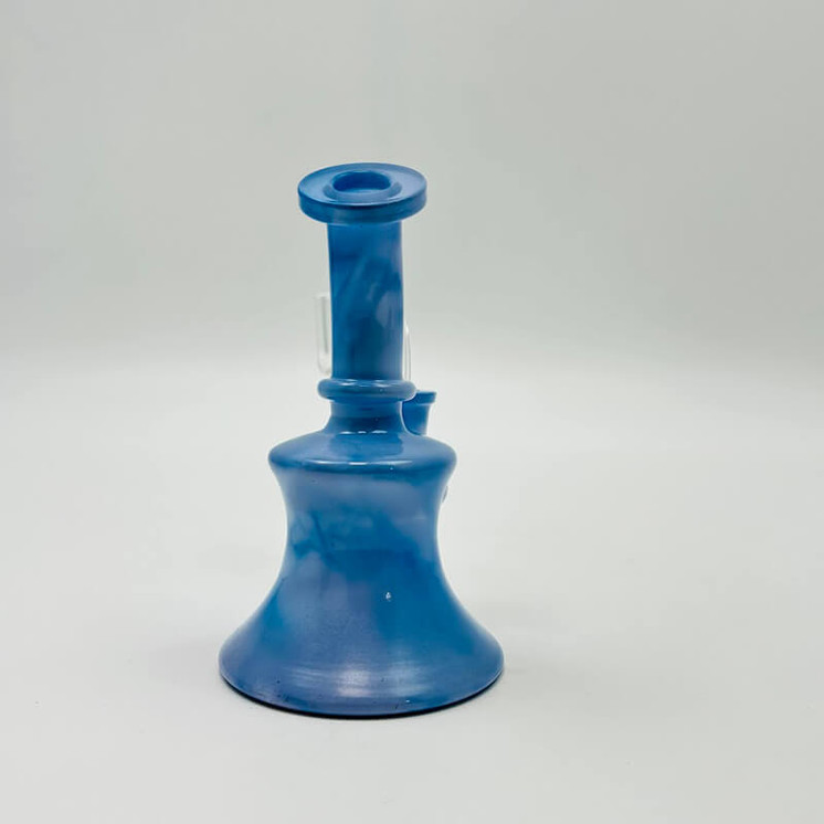 Waterpipe Mini 5 Inches - Color Mystic Marble - Wpfc45-blue color