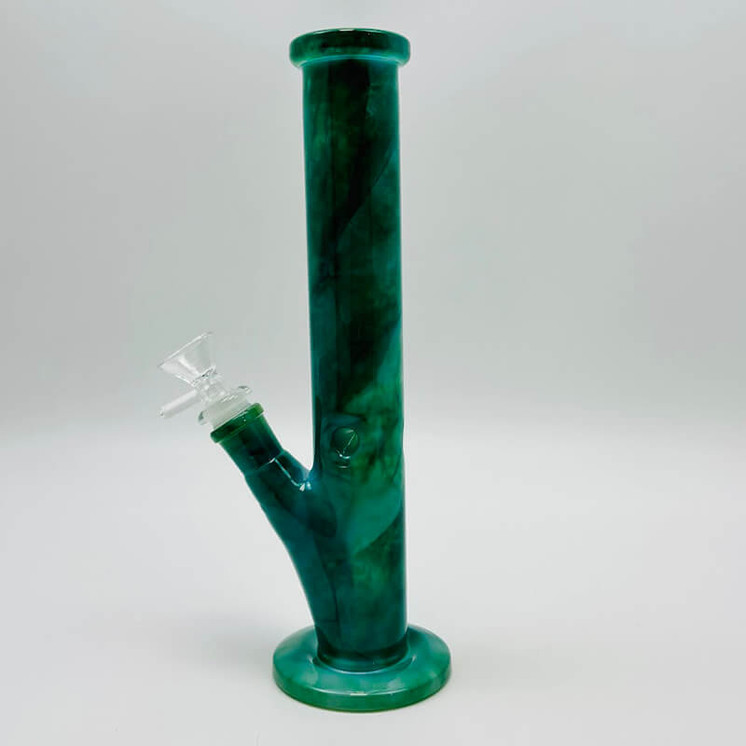 Waterpipe 10" Straight Color Mystic Marble