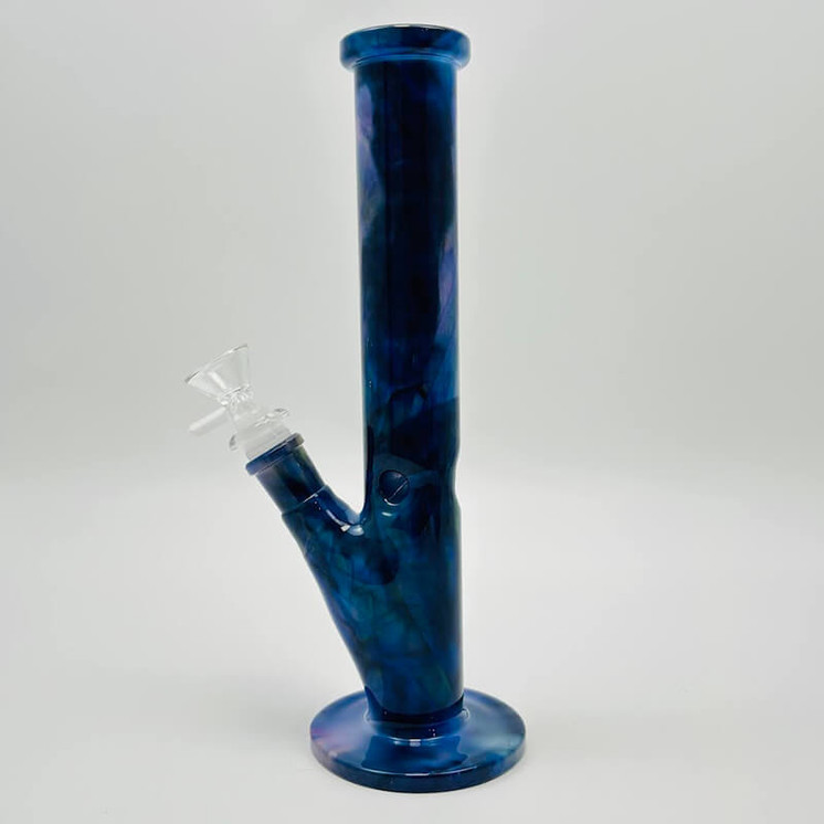 Waterpipe 10" Straight Color Mystic Marble