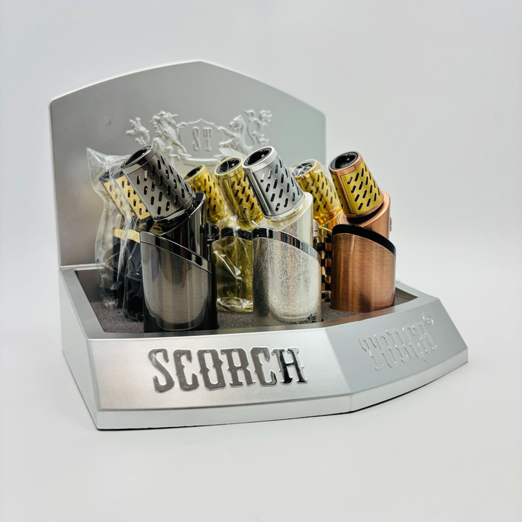 Scorch Torch Tank Triple Torch - 9 Counts Per Display - Assorted - 61731