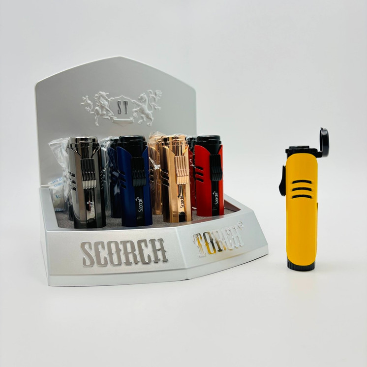 Scorch Torch Classic Easy Pressed Down Torch - 12 Counts Per Display - Assorted - 61786