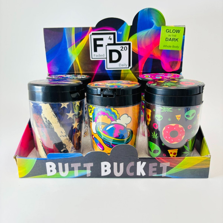 Butt Bucket Car Ashtray - Price Per Piece - Assorted - PCFDX50