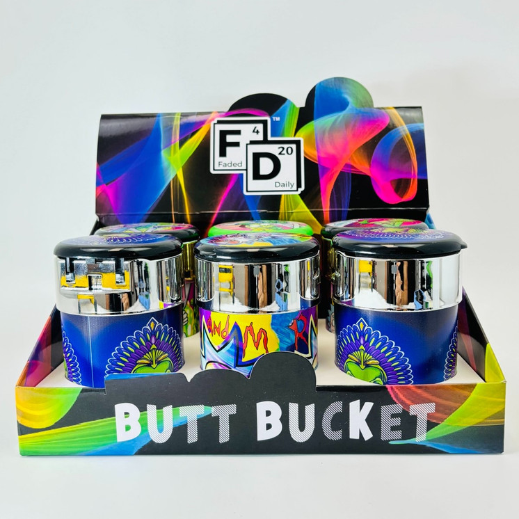 Butt Bucket Car Ashtray - Price Per Piece - Assorted - PCFDX50