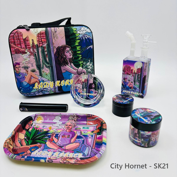 Smoking Waterpipe Gift Kit - 7 Piece - SDSK07PC