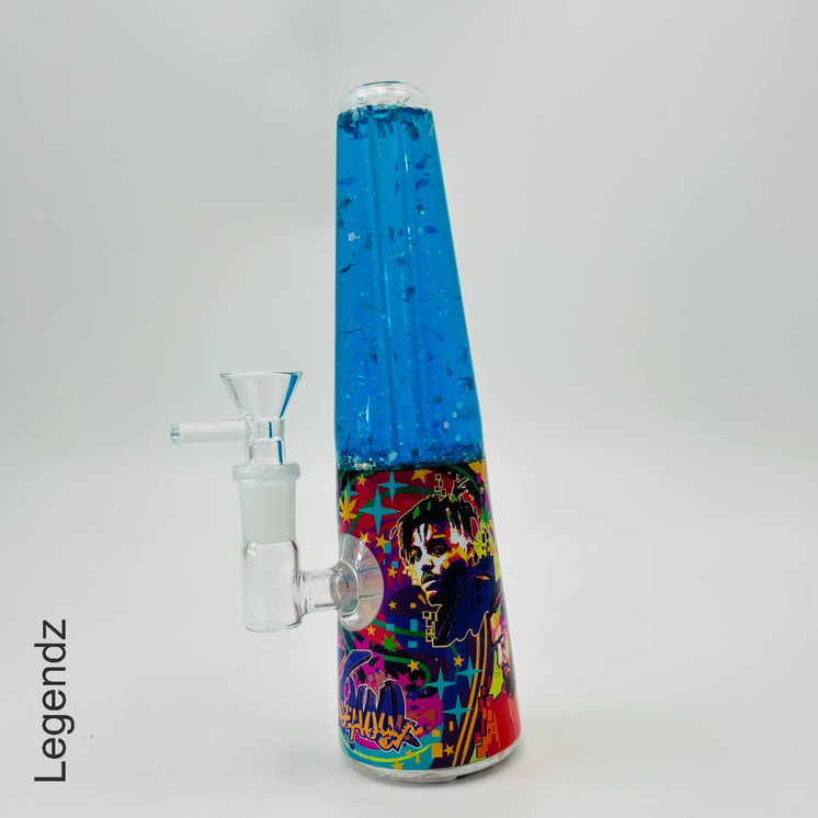 Dabtized Lava Smoke Glycerin Waterpipe with LED Light 