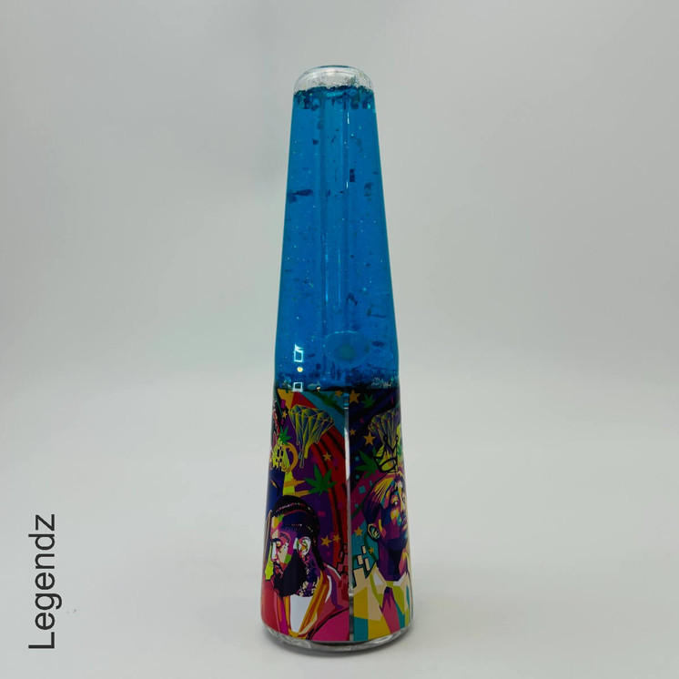 Dabtized Lava Smoke Glycerin Waterpipe with LED Light 