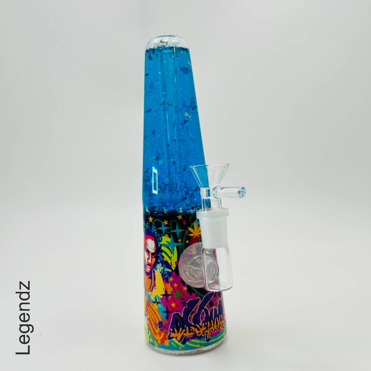 Dabtized Lava Smoke Glycerin Waterpipe with LED Light 