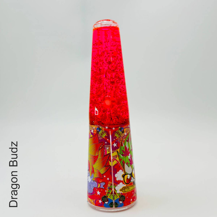 Dabtized Lava Smoke Glycerin Waterpipe with LED Light 