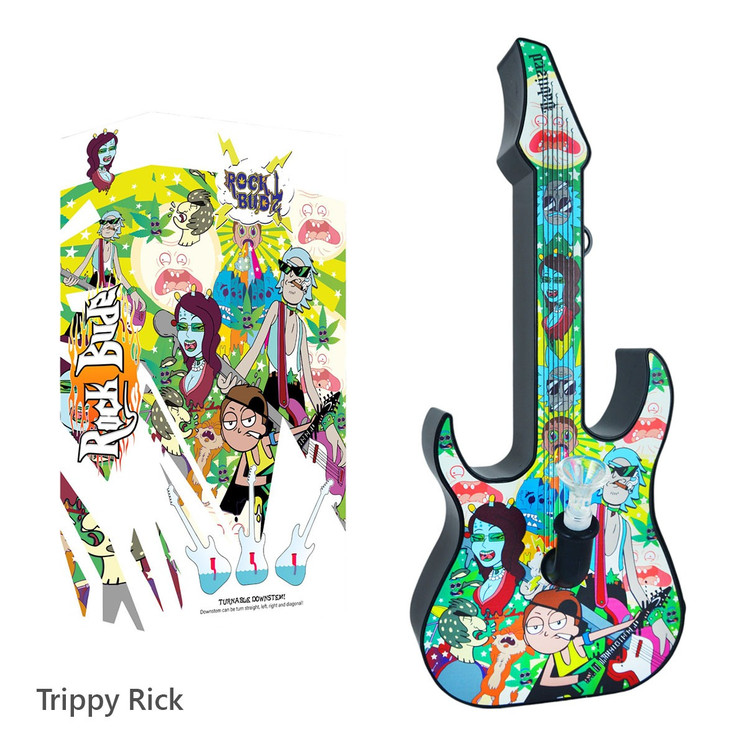 Dabtized Rock Budz Guitar Waterpipe