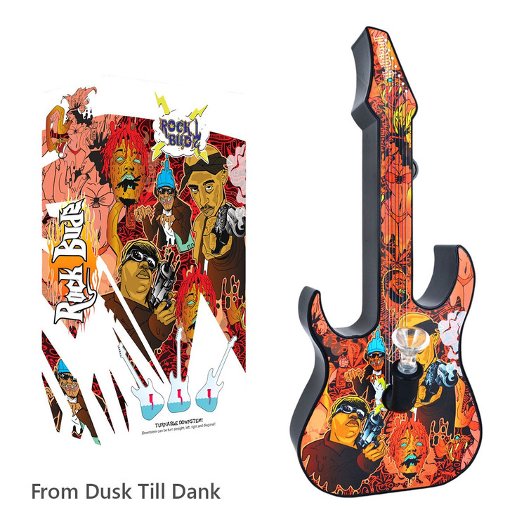 Dabtized Rock Budz Guitar Waterpipe