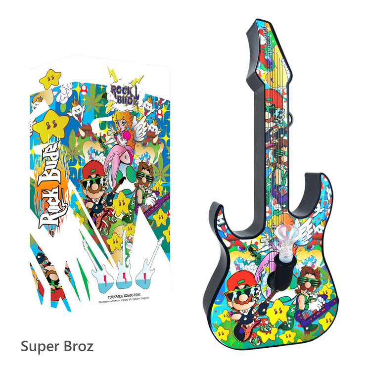 Dabtized Rock Budz Guitar Waterpipe