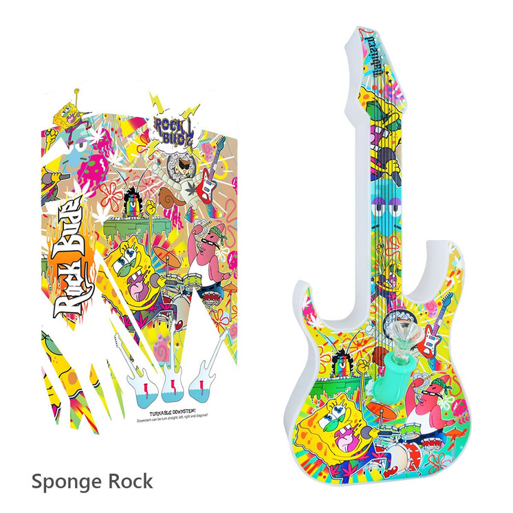 Dabtized Rock Budz Guitar Waterpipe