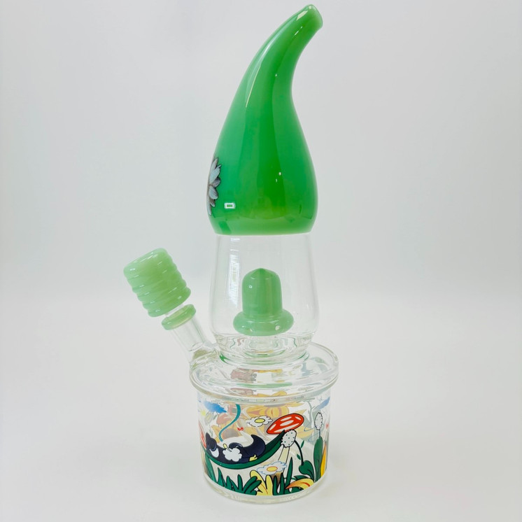Fancy Waterpipe with UFO Perc - 11 Inch - RH-299