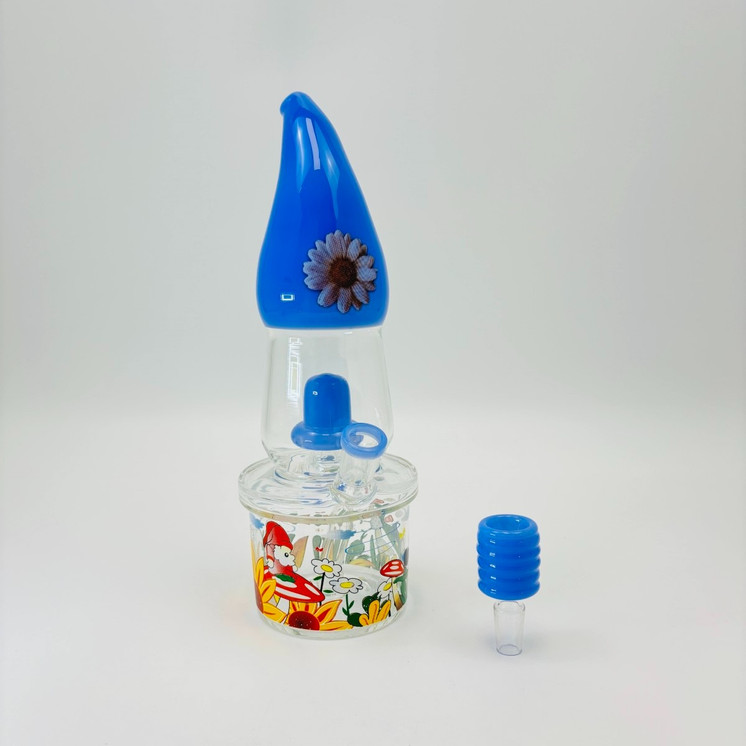 Fancy Waterpipe with UFO Perc - 11 Inch - RH-299