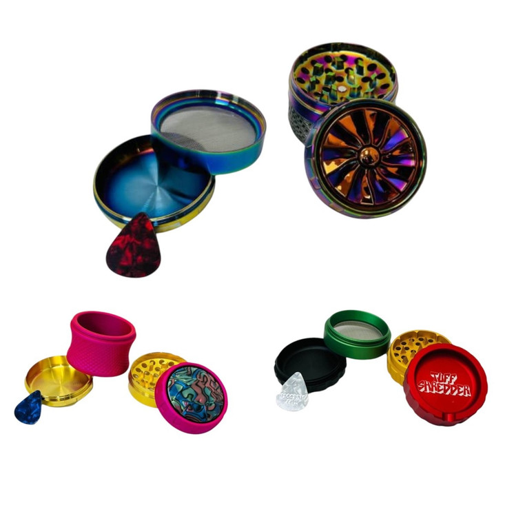 Tuff Shredder Grinder - 60mm - 4 Parts