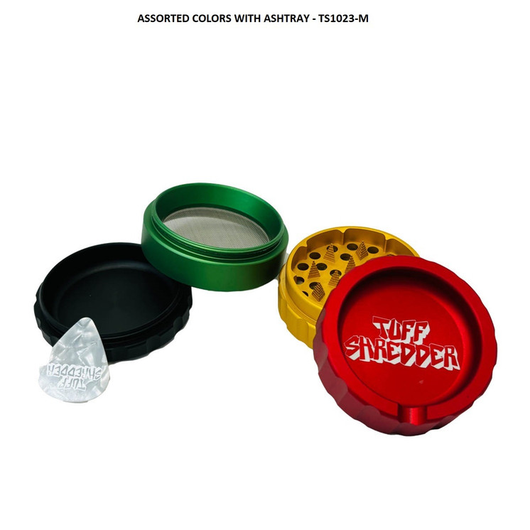 Tuff Shredder Grinder - 60mm - 4 Parts