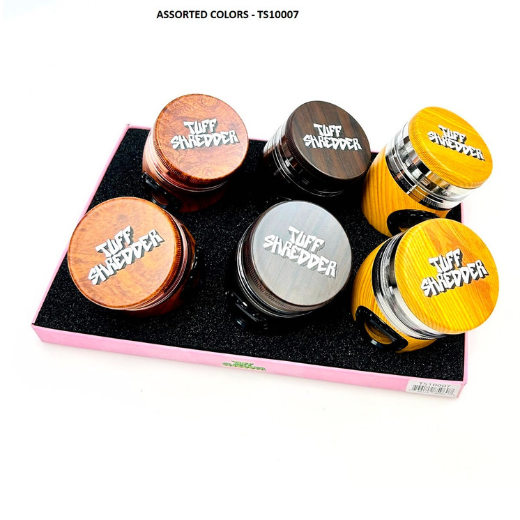 Tuff Shredder Grinder - 63mm - 4 Parts - Price Per Piece