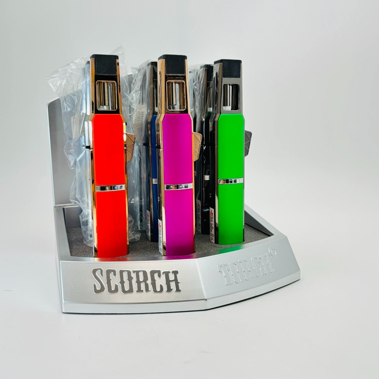 Scorch Torch Titanic Pencil Torch - 9 Counts Per Display - Assorted Design - 61598