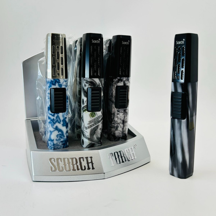 Scorch Torch Maximus Pencil Torch - 9 Counts Per Display - Assorted Design - 61632